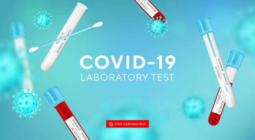 Coronavirus,Testing,Banner,With,Blank,Space,For,Your,Creativity.,Covid-19